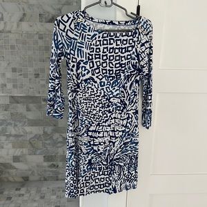 Xs Lilly Pulitzer “home slice” print dress- upf 50